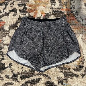 EUC Lululemon “track that” shorts